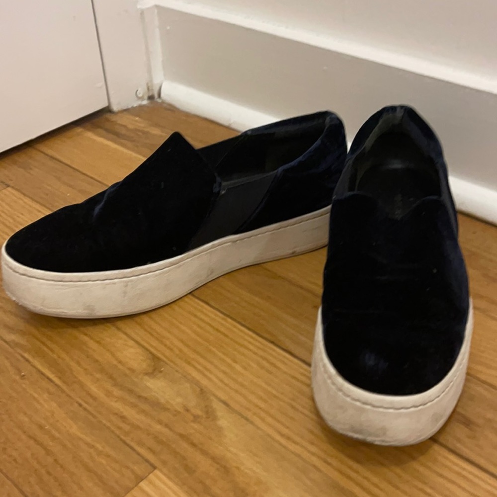 Vince Slip On Sneakers - Navy Velvet